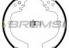 Задні тормозні (гальмівні) колодки bremsi GF0884