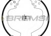 Задні тормозні (гальмівні) колодки bremsi GF0884
