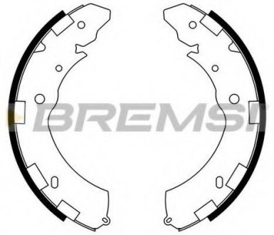 Колодки ручного (стоячого) гальма bremsi GF0833