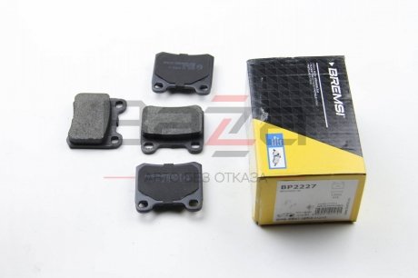 Задние тормозные колодки bremsi BP2227