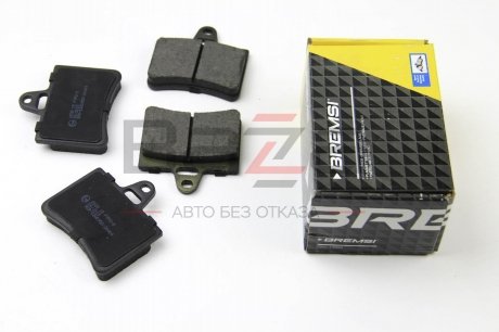 Задние тормозные колодки bremsi BP2938