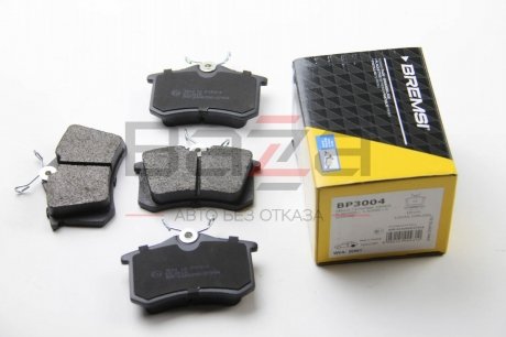 Колодки ручного (стоячого) тормоза bremsi BP3004