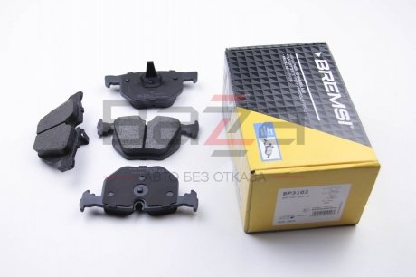 Задние тормозные колодки bremsi BP3102