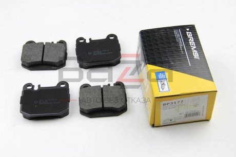 Задні тормозні (гальмівні) колодки bremsi BP3177