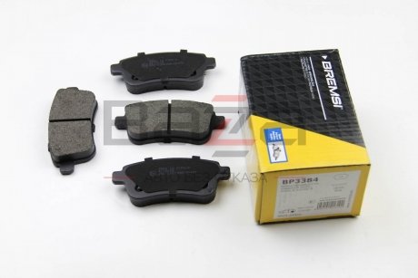 Задние тормозные колодки bremsi BP3384