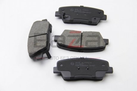 Задние тормозные колодки bremsi BP3435