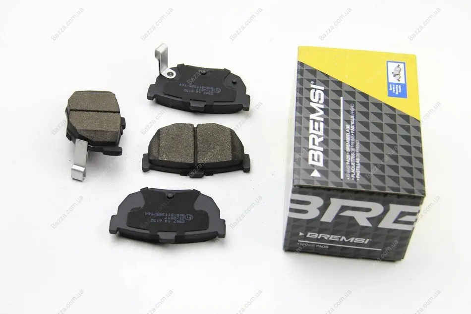 Задні тормозні (гальмівні) колодки Bremsi BP2967 (фото 1)