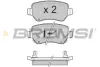 Задние тормозные колодки bremsi BP3027
