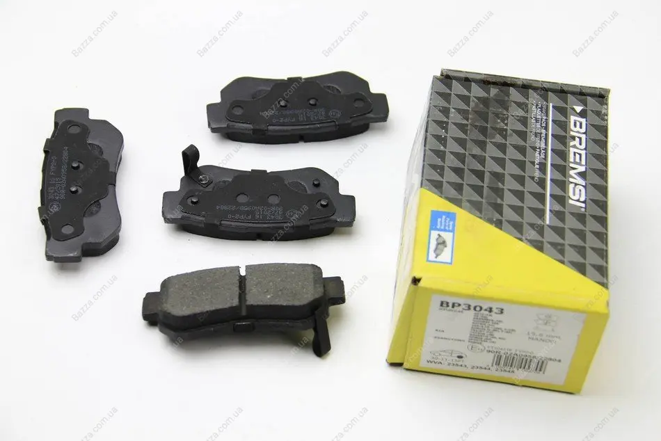 Колодки ручного (стоячого) гальма Bremsi BP3043 (фото 1)