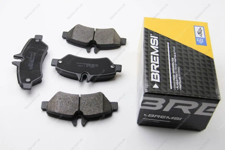 Задние тормозные колодки bremsi BP3293