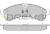 Задние тормозные колодки bremsi BP3365