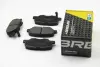 Задні тормозні (гальмівні) колодки Bremsi BP3555 (фото 1)
