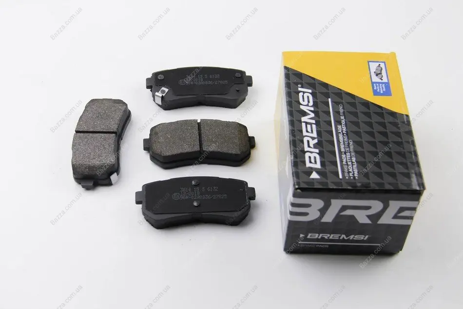 Задние тормозные колодки bremsi BP3614