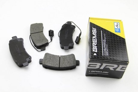 Задні тормозні (гальмівні) колодки bremsi BP3681