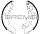 Задние тормозные колодки bremsi GF0733