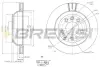 Задний тормозной диск bremsi CD7580V