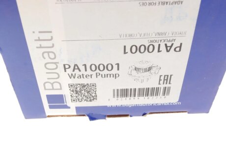 TOYOTA Помпа воды(без корпуса) Corolla,Celica bugatti PA10001