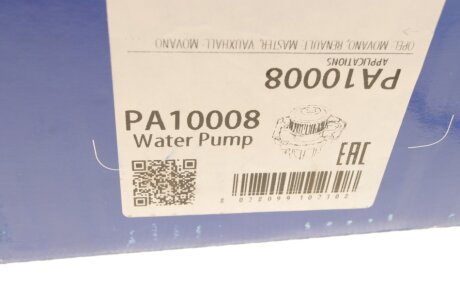 RENAULT Помпа воды MASTER 2.8D 98- bugatti PA10008