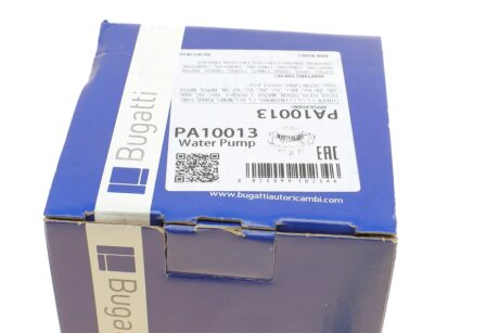 FORD Помпа воды Fiesta,Fusion 01- bugatti PA10013