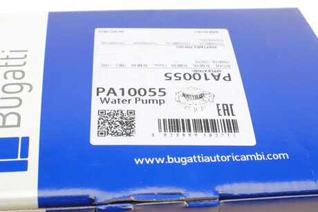 NISSAN Помпа воды Almera II 1.5/1.8 00-,Primera 1.6/1.8 02- bugatti PA10055