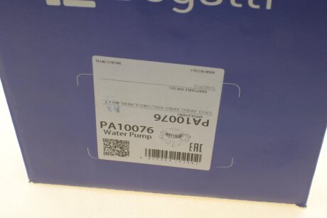 TOYOTA Помпа воды Avensis,Corolla,Rav 4 2.0D bugatti PA10076