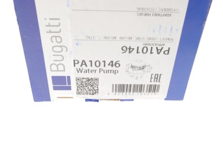 RENAULT Помпа воды Laguna,Megane II 1.9dCI 03-,Nissan bugatti PA10146