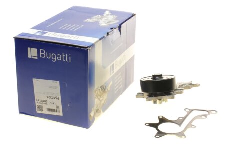 TOYOTA Помпа воды Auris,Corolla,Yaris 07- bugatti PA10203 на Тойота Королла е150