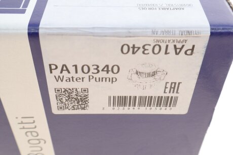 Помпа води bugatti PA10340
