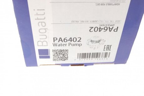 Водяна помпа (насос) bugatti PA6402
