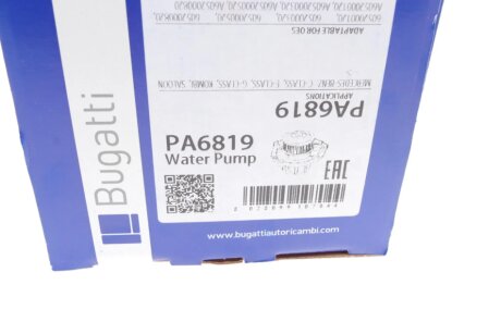 DB Помпа воды W202,210,140 2,5-3,5TD bugatti PA6819