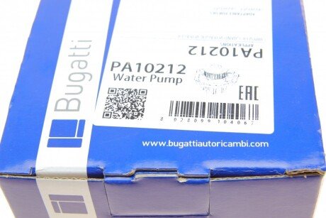 CHRYSLER Помпа воды Voyager 2.5-2.8CRD -08. bugatti PA10212