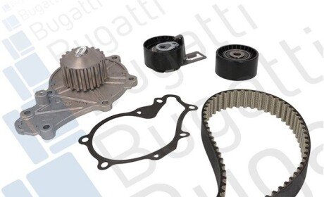 CITROEN К-кт ГРМ (Ремень ГРМ 141 зуб+2 ролика+помпа воды) Berlingo,Scudo 1.6HDI,Ford,Peugeot bugatti KBU10052C на Форд С-макс