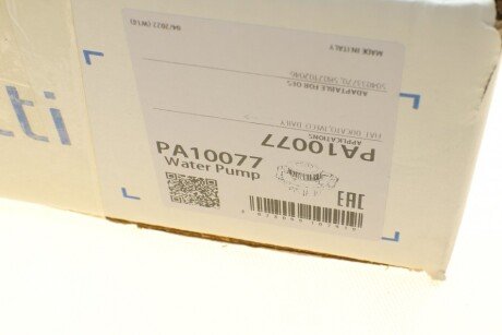 FIAT Помпа воды Ducato 2.3D/JTD 03- bugatti PA10077