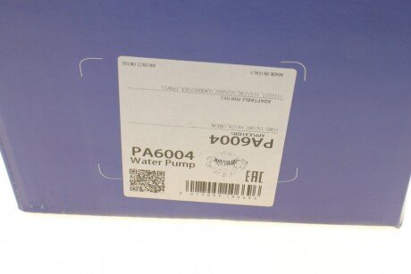 FORD Помпа воды Escort 1,6 V16 1993 - bugatti PA6004