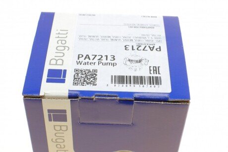 OPEL Помпа воды ASTRA 1.8I 16V 98- bugatti PA7213