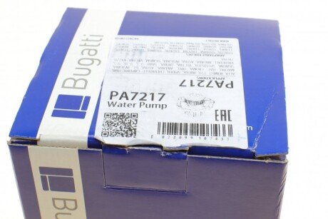 OPEL Помпа воды Astra G/H,Vectra C 2.0-2.2 bugatti PA7217