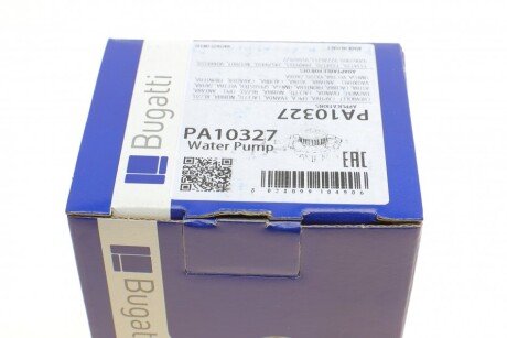 OPEL Помпа воды Omega B DAEWOO Leganza 2,0i 16V 97-/Nubira 1,8i/2,0i 16V 9 bugatti PA10327