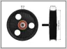 126,5x10x22 ролик паска генераторного Renault 1.5dCi 01- Caffaro 500245 (фото 1)