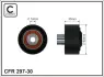 60x10x30 Ролик паска поліклинового Citroen Berlingo, C2, C3, C4, Jumpy, Nemo Fiat Scudo Peugeot 1007, 207, 307, 407, Bipper, Expert, Partner 1.4 16V-1.6HDi caffaro 297-30