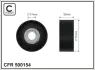 70x17x31 metal Ролик BMW 5 (F10), 7 (F01, F02, F03, F04), X3 (F25) 2.5/3.0 06.08- caffaro 500154