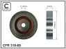 90x12x21 Ролик (сам ролик) натяжника ГРМ Toyota Avensis, Avensis Verso, Carina E, Corolla 2.0D 04.92-11.08 Caffaro 31969 (фото 1)