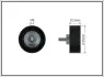 Deflection pulley caffaro 500226