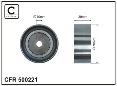 Направляющий ролик Caffaro 500221