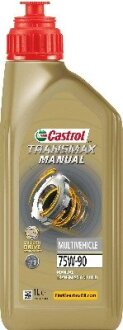 Олива трансмісійна TRANSMAX MANUAL MULTIVEHICLE 75W-90 1 л castrol 15F16E