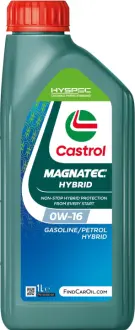 Моторна олива CASTROL MAGNATEC HYBRID 0W-16 1 л castrol 15F6F9