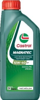 Моторна олива MAGNATEC 10W-40 A/B 1 л castrol 15F7CA на Фольксваген Кадди 2