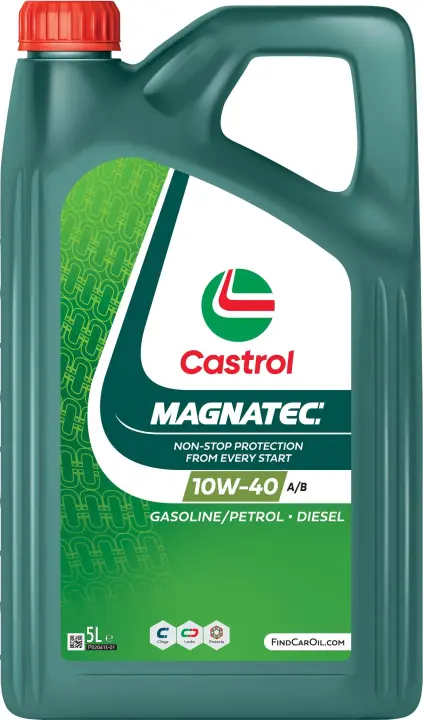 Олива моторна Magnatec 10w-40 A/B (Каністра 5л) Castrol 15F7D2 (фото 1)