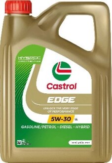 Моторна олива EDGE 5W-30 LL 4 л castrol 15F7E5