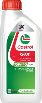 Олива моторна GTX 10W-40 A3/B4 (Каністра 1л) castrol 15F8FE