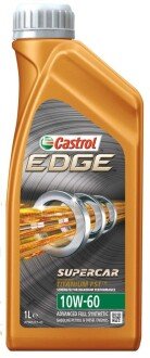 1л EDGE SUPERCAR 10W-60 Олива синт. ACEA A3, B3, B4. API SN/CF, BMW M-Models, VW 501.01, 505.00 castrol EDGE106-X1S